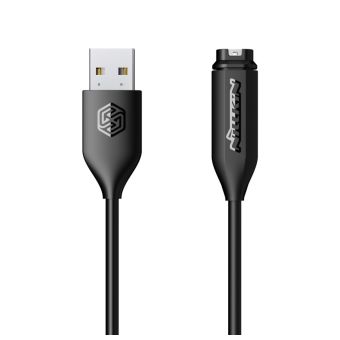 Nillkin USB nabíjací Kábel pre Garmin Watch čierny