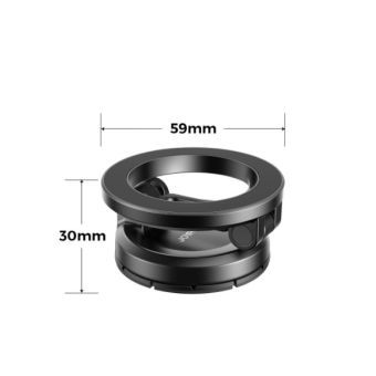 Joyroom JR-ZS505, magnetický držiak telefónu MagSafe, palubovka, čierny