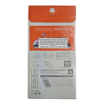 Ochranné sklo Mietubl 5D Privacy/Antispy Apple iPhone 12 Mini čierne