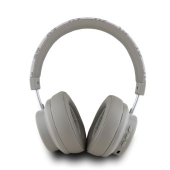 DKNY PU Leather Checkered Pattern Bluetooth Stereo Headphone DKBHM2PCSHLE béžové