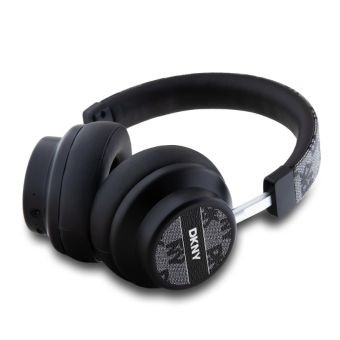 DKNY PU Leather Checkered Pattern Bluetooth Stereo Headphone DKBHM2PCSHLK čierne