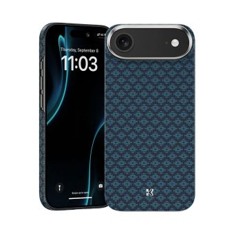 Obal Benks Magnetic Armor Air Grid Kevlar Metal Frame Apple iPhone Air modrý