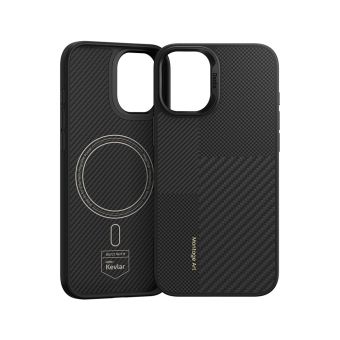 Obal Benks Montage Magnetic Armor Pro Kevlar Metal Frame Apple iPhone 16 čierny