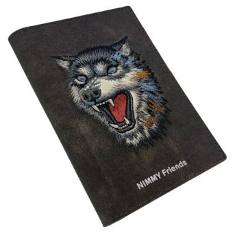 Nimmy Raptor Wolf, peňaženka, hnedá