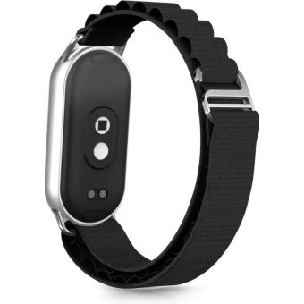 Remienok Tech-Protect Nylon Pro Xiaomi Smart Band 8/9/10/NFC čierny