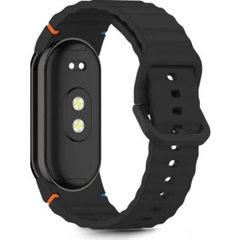 Remienok Tech-Protect Silicone Sport Xiaomi Smart Band 8/9/10/NFC čierny