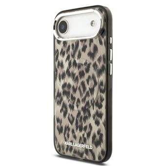 Obal Karl Lagerfeld IML Leopard MagSafe Apple iPhone Air KLHMP17MHDLEOICW hnedý