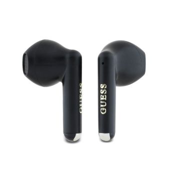 Guess Printed Classic Logo TWS Wireless Earphones GUTWSJ14ESGK Black