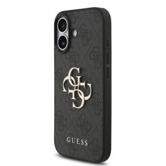 Obal Guess PU 4G Metal Logo Strap Apple iPhone 17 GUHCP17SP4GMGSK čierny