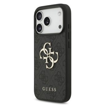 Obal Guess PU 4G Metal Logo Strap Apple iPhone 17 Pro Max GUHCP17XP4GMGSK čierny