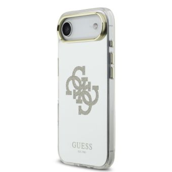 Obal Guess PC/TPU Mirror 4G Glitter Logo MagSafe Apple iPhone Air GUHMP17MHMR4GDG zlatý