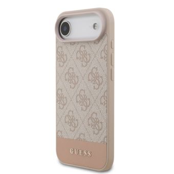 Obal Guess PU 4G Stripe Apple iPhone Air GUHCP17MG4GLPI ružový