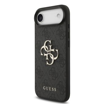 Obal Guess PU 4G Metal Logo Apple iPhone Air GUHCP17M4GMGGR sivý