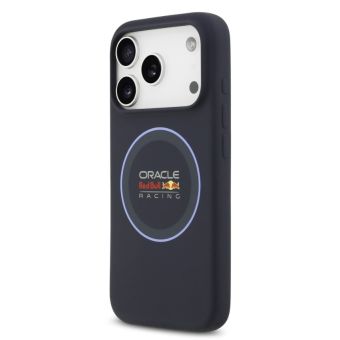 Obal Red Bull Silicone Blue Ring MagSafe Apple iPhone 17 Pro Max RBHMP17X24SIILVB modrý