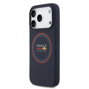 Obal Red Bull Silicone Red Ring MagSafe Apple iPhone 17 Pro Max RBHMP17X24SIILVR modrý