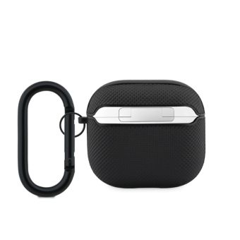 Obal Lacoste Petit Pique Croc Logo Patch Apple AirPods 4 LCA4PVCK čierny