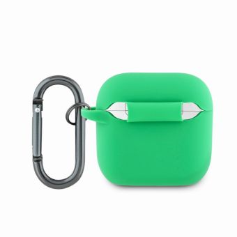 Obal Lacoste Liquid Silicone Croc Logo Apple AirPods 4 LCA4SLON zelený