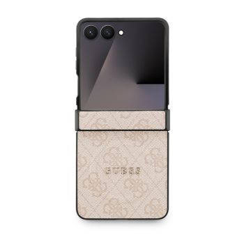 Obal Guess PU Leather 4G Colored Ring Magnetic Samsung Galaxy Z Flip7 5G F766 GUHMZF7P4MSEGCP ružový