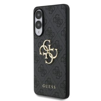 Obal Guess PU 4G Metal Logo Samsung Galaxy S25 Edge 5G S937 GUHCS25E4GMGGR sivý