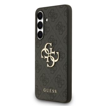 Obal Guess PU 4G Metal Logo Samsung Galaxy S25 FE 5G S731 GUHCS25FE4GMGGR sivý