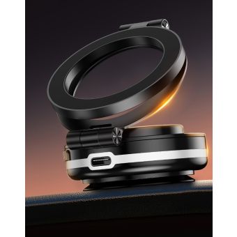 Blavec BHV-01, magnetický držiak, elektrický, podtlakový (sklo, palubovka), čierny