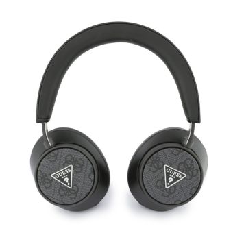 Guess PU Leather 4G Triangle Logo ENC bezdrôtové slúchadlá GUBHC15PMRTRK čierne