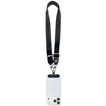 Karl Lagerfeld Universal Crossbody Popruh Choupette Patch KLUCNCHPSPK čierny