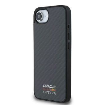Obal Red Bull Carbon Shiny Logo MagSafe Apple iPhone 16e RBHMPSE424CFILSK čierny