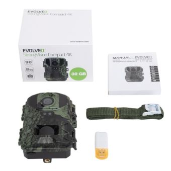 EVOLVEO StrongVision Compact 4K, fotopasca/časozberná kamera 32GB
