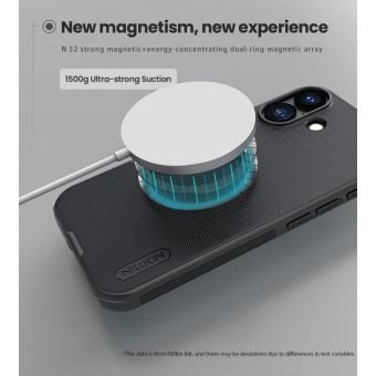 Nillkin Super Frosted PRO Magnetic Zadní Kryt pro Apple iPhone 17 Black