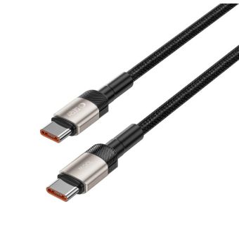 Tech-Protect UltraBoost Evo, USB-C/USB-C PD 100W 5A, 2m, čierny