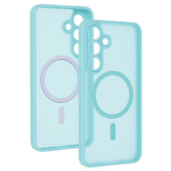 Obal Tel Protect Aura Matte MagSafe Samsung Galaxy S25 FE 5G S731 zelený