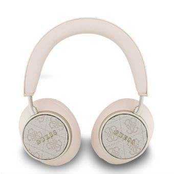 Guess PU Leather 4G Classic Logo ENC bezdrôtové slúchadlá GUBHC15P4MRSCP ružové