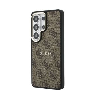 Obal Guess PU Leather 4G Gold Frame Magnetic Samsung Galaxy S26 Ultra 5G S948 GUHMS26LP4MSEGCW hnedý