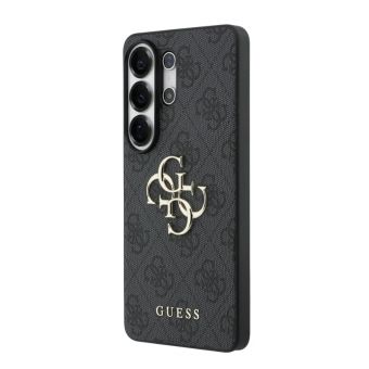 Obal Guess PU 4G Metal Logo Samsung Galaxy S26 Ultra 5G S948 GUHCS26L4GMGGR sivý