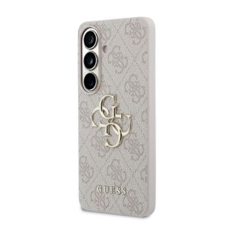 Obal Guess PU 4G Metal Logo Samsung Galaxy S26 5G S942 GUHCS26S4GMGPI ružový
