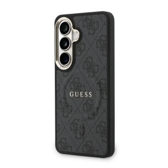 Obal Guess PU Leather 4G Gold Frame Magnetic Samsung Galaxy S26 5G S942 GUHMS26SP4MSEGCK čierny