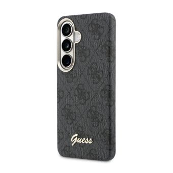Obal Guess PU 4G Script Metal Logo Magnetic Samsung Galaxy S26 5G S942 GUHMS26S5P4FWMSK čierny