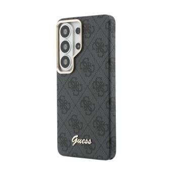 Obal Guess PU 4G Script Metal Logo Magnetic Samsung Galaxy S26 Ultra 5G S948 GUHMS26L5P4FWMSK čierny