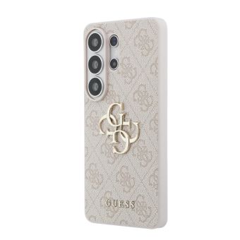 Obal Guess PU 4G Metal Logo Samsung Galaxy S26 Ultra 5G S948 GUHCS26L4GMGPI ružový