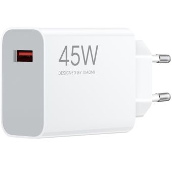 Xiaomi MDY-17-EF USB-A 45W + kábel USB-C 6A biela (Bulk)