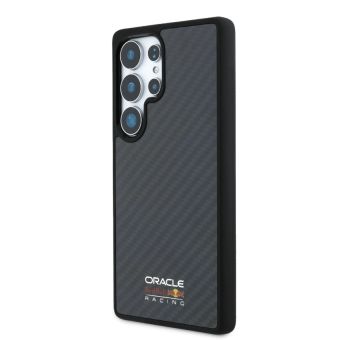 Obal Red Bull Carbon Shiny Logo MagSafe Samsung Galaxy S25 Ultra 5G S938 RBHMS25L24CFILSK čierny