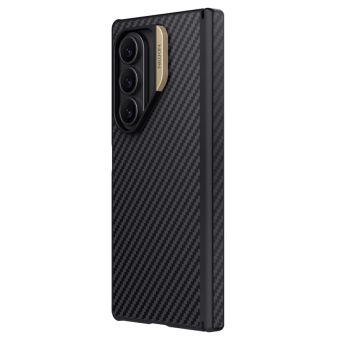 Obal Nillkin Synthetic Fiber PRO Magnetic Samsung Galaxy Z Fold7 5G F966 čierno zlatý
