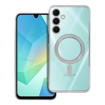 Obal ELECTRO MAG COVER case MagSafe Samsung Galaxy A16 4G A165/A16 5G A166 silver