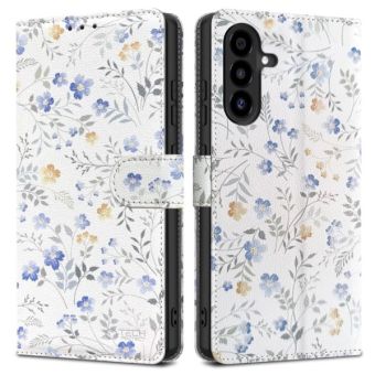 Obal Tech-Protect Wallet Samsung Galaxy A17 4G A175/A17 5G A176/A26 5G A266 jarné kvety