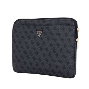 Guess PU 4G Triangle Logo obal na notebook 14" GUCS14ZP4DPTK čierny