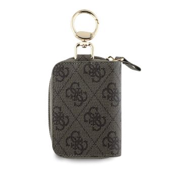 Guess PU 4G Script Logo kľúčenka GUABP4DPTW hnedá