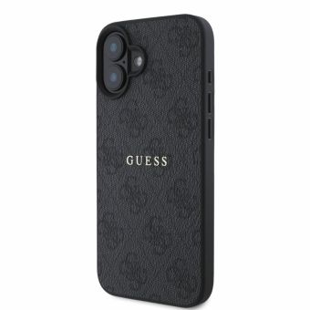 Obal Guess PU 4G Classic Logo MagSafe Apple iPhone 16 Plus GUHMP16MG4GFROK čierny