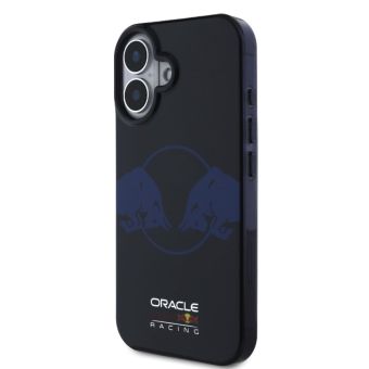 Obal Red Bull PC/TPU Two Bulls Magsafe Apple iPhone 16 RBHMP16S24HIDBV modrý
