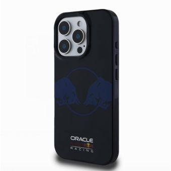 Obal Red Bull PC/TPU Two Bulls Magsafe Apple iPhone 15 Pro Max RBHMP15X24HIDBV modrý